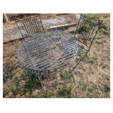 Metal Patio Table & 2 Chairs