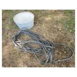 Heavy Duty Garden Hose & Galvanized Tub