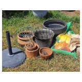 Group of Gardening Supplies