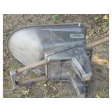 HD Rubbermaid Wheel Barrow - Needs Wheel & Handle