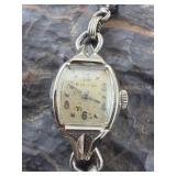 Bulova Fifth Avenue NY 21 Jewels MOP Watch Works!