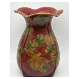 CHINESE CERAMIC VASE W/ BIRDS W/ A COUPLE OF
