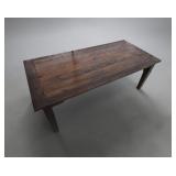 Large Modern Harvest Dining Table