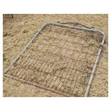 Old Metal Frame Garden Gate