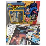 Lot of Superman Comics/ Collector Cards ++ Some