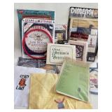 Lot of Cross Stitch/ Felt Squares/ Arts & Crafts