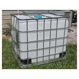 Large Caged Plastic Container