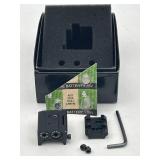 RED DOT LASER SIGHT W/ MOUNT RAIL & BATTERIES