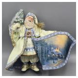 THOMAS KINKADE "FROSTY CHRISTMAS EVE" 2003 SANTA