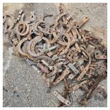 Lot of Horseshoes w/ Hardware