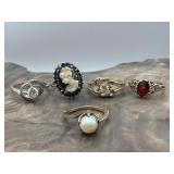 Stamped Rings Tested NOT 10k & 14k. 1 is 14k RGP