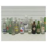 Vintage Pop Bottles : Orange Crush, Big Chief,