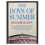 1972 First Ed Boys of Summer HC Book Roger Kahn.