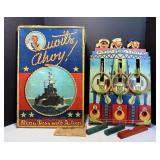 Quoits Ahoy 1930ï¿½s-40ï¿½s Ring Toss Game Action Pop