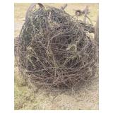 Unusual Beehive Barbed Wire Yard Art Sculpture