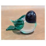 Small Art Glass Bird