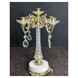 VINTAGE HOLLYWOOD REGENCY STYLE CANDELABRA W/