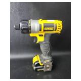 Dealt 12v Cordless Screwdriver Untested As-Is