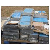 Pallet of Subway Tile in Blue & White