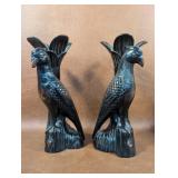 Fitz and Floyd "Vernissage" Ceramic Bird Candle