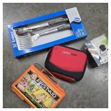 BBQ Tools, First Aid, & Laptop Speaker