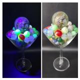Vtg Marbles Some UV Reactive
