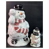 Snowman Cookie Har w/ Salt & Pepper
