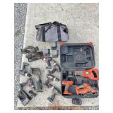 GROUP OF PORTER CABLE & BLACK & DECKER BATTERY