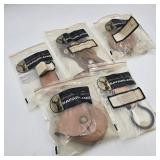Safariland Leather Cuff Cases / Flashlight Rings