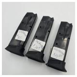 Three Sig Pro 40 S&W Magazines