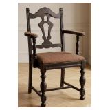 Antique Jacobean Dining Chair Armchair