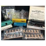 Model Train Pieces, Diorama Bridge + HO Scale