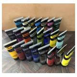 Box of Masterï¿½s Touch Acrylic Paints