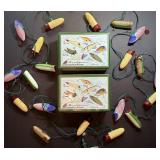 Fishing Lures Christmas String Lights, 2 Sets in