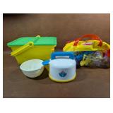 Vintage Fisher Price Fun with Food Whistling Tea