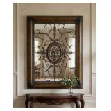 51" Ornate Baroque Style Wall Mirror w/