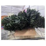 Box Lot 16" Faux Palm Leaves , No Shipping, (one