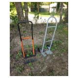 2 Smaller Hand Trucks Dollies