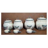 Vintage Farmhouse Style Canister Set
