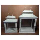 Metal & Glass Candle Lanterns