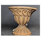 135 Pc Small Rustic Metal Urn Planters , Perfect