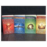 4 GAME OF THRONES PAPERBACK BOOKS