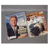 Bill Clinton & Ted Nugent Signed Magazine Lot