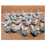 21 - Resin Crowned Birds