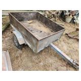 Vtg Lawn Trailer