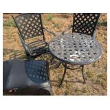 Patio Table with Swivel Chairs+