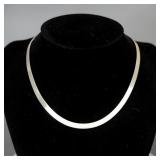Sterling Silver 925 Italian Herringbone Chain