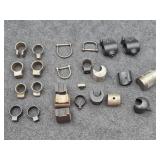 Vintage Scope Mount Parts & Stock End Caps +