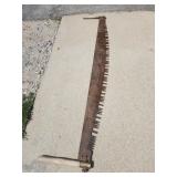 Antique 2 Man Crosscut Saw