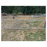 NEW 14 FT. GALVANIZED METAL GATE CATTLE/FENCE